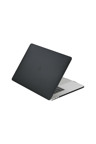 Blogy Apple Uyumlu MacBook Pro 14.2 İnç Crystal Fit Kılıf Siyah