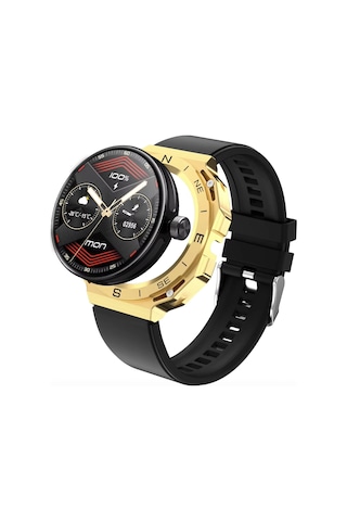 Smartwatch SK22 1.43" Akıllı Saat (İthalatçı Garantili) Deri + Silikon Kordon
