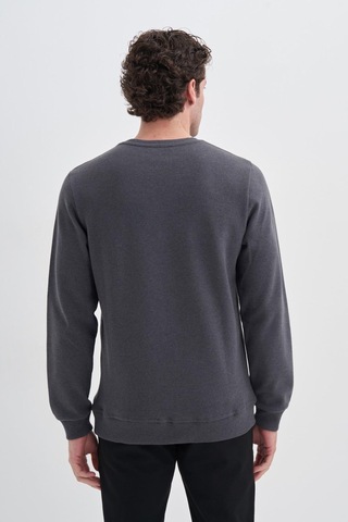 Cazador 5620 Erkek Selanik Sweatshirt Antrasit