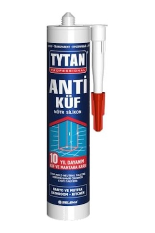 Tytan Anti Küf Nötr Şeffaf Silikon 280 Ml