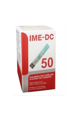 Ime-Dc Ölçüm Strip Çubuğu 50 Adet Ime-Dc Ölçüm Strip Çubuğu 50 Adet