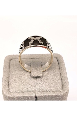 Hz.ali Zülfikar Gümüş Yüzük Gümüş - Altın