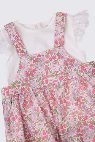 Panço Liberty Kumaş Yenidoğan Pembe 2'li Takım