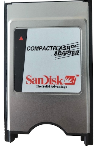 PCMCIA Compact CF Kart Adaptörü Laptop ve Endüstriyel Cihazlar İçin Uyumlu