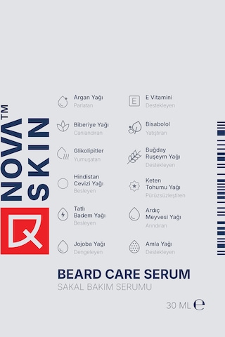 Novaskin Sakal Bakım Serumu