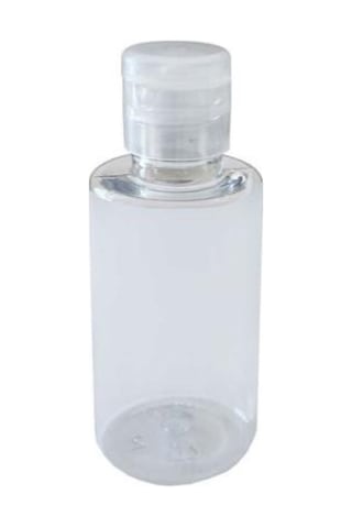 50Ml - 25 Adet - Boş Plastik Pet Şişe Açmalı Kapaklı Ambalaj