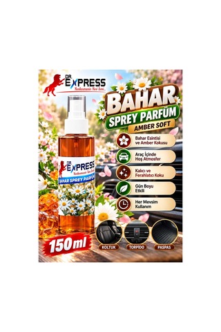 Oto Parfüm 150ml Araç Koku Sprey 150ml Bahar Esintisi