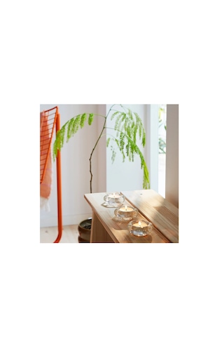 Ikea Bladfågel Tealight Mumluk, Saydam Cam, 3 Cm Beyaz