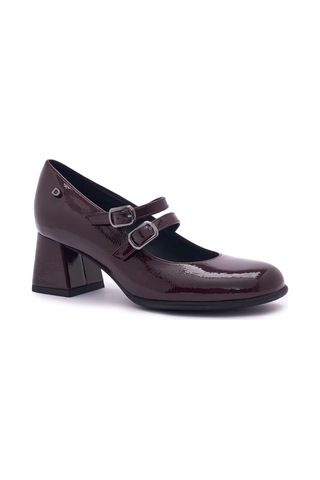 Bordeaux Naplack Topuklu/ Stiletto Kadın 205307ds Donna Serena 5307ds Naplack Bordeaux Naplack