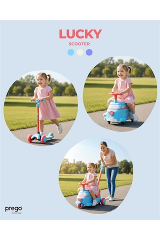 Prego Lucky Scooter Bej L809 Bej
