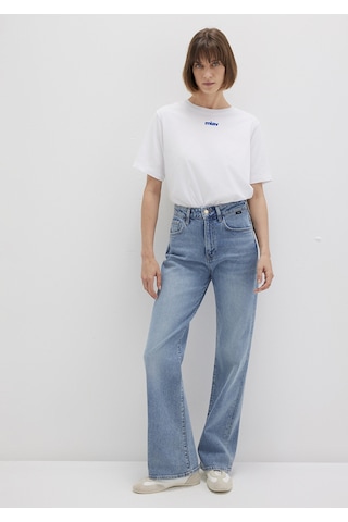 Mavi - Miav Baskılı Beyaz Tişört 1612452-620 Beyaz