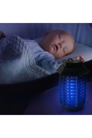 Bfs Tutma Ve Asma Saplı Ledli Sinek Makinası 2w Sinek Öldürücü Uv Mor Işıklı Aparat