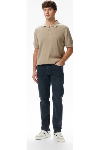 Nautica Erkek Bej Regular Fit Kısa Kollu Triko Düz S55110t Bej