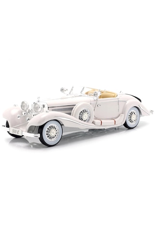 1:18 Ölçek Maisto 1936 Mercedes Benz 500 K Diecast Metal Minyatür Model Araba 25cm