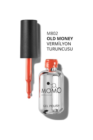 Kalıcı Oje M802, Vermilyon Turuncusu, 10 Ml