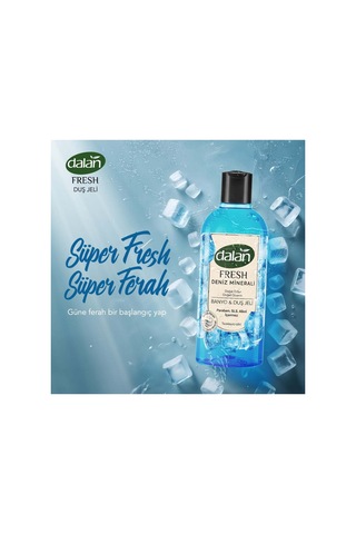 Fresh Deniz Minerali 500 Ml 4'lü + Wellnax Sünger Seti