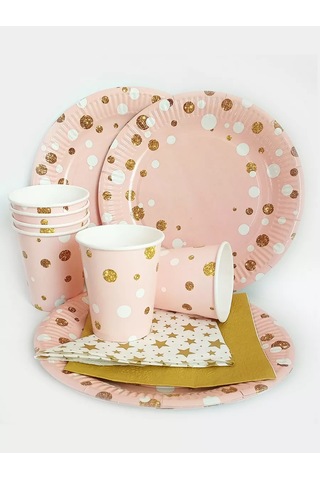 Fiesta Pembe Parti Tek Kullanımlık Kulp Bardak 226587633 100 adet