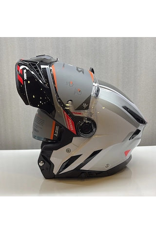 Axxıs Kask Fu409sv Ghostfıghter Sv Sleek A2 Parlak Siyah/beyaz