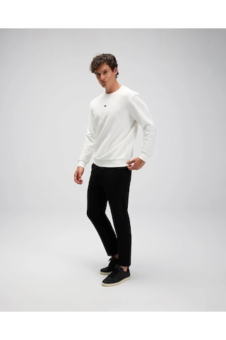 Ellesse Beyaz Erkek Sweatshirt Em556 Beyaz