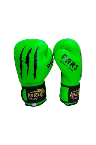 Pars Panter Boks Kick Boks Muay Thai Eldiveni Yeşil