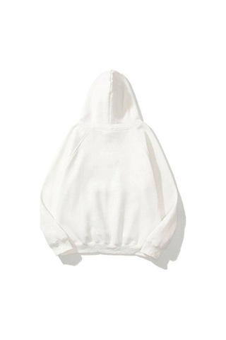 Buy Center Ritim Tenis Topu Baskılı Unisex Sweatshirt Beyaz