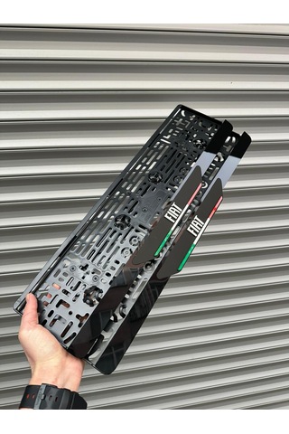 Vipplaka Fiat Uyumlu Ortası Mat Plakalık