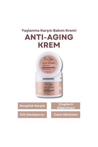 Kırışıklık Ve Yaşlanma Karşıtı Sıkılaştırıcı Etkili Anti-aging Cilt Bakım Kremi 50 Ml