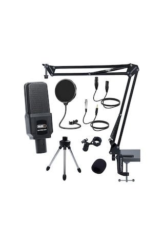 Midex Gm-pro-st Profesyonel Condenser Stüdyo Kayıt Mikrofon Paketi