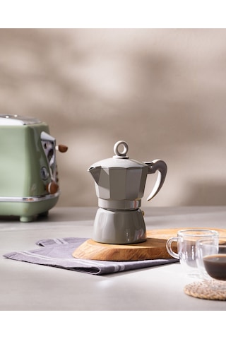 Madame Coco Tara Moka Pot - Bej - 150 Ml