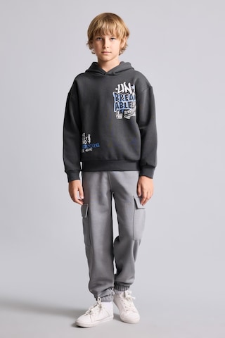 Defacto Kargo Fit Kalın Kumaş Lastikli Paça Pantolon Erkek Çocuk I0116a826wngr67 Gri-gr67