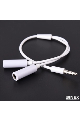 Winex 3.5Mm To Double 3.5Mm Dönüştürücü Adaptör