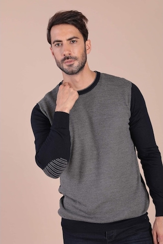 Ferraro Bisiklet Yaka Superfine Yün Kazak - Lacivert Lacivert (390466164) Lacivert