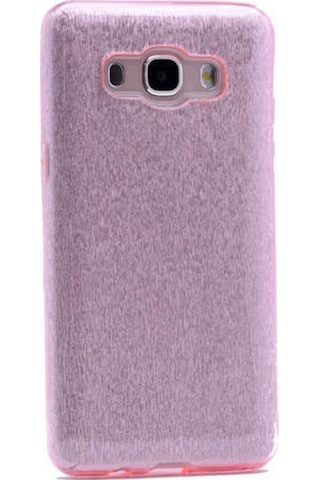 Samsung Uyumlu Galaxy J5 2016 Kılıf Zore Shining Silikon Rose Gold