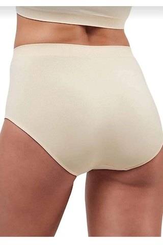 Elit Life 811 A-01 Bayan Yüksek Bel Dikişsiz Esnek Slip Külot Tekli Ten