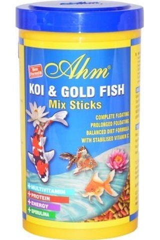 Ahm Marin Pond Mix Sticks Balık Yemi 1000Ml