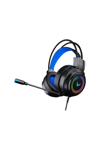 Kosona G58 Kulaküstü Oyun Kulaklığı 7.1 Çevresel Sesli Mikrofonlu, Renkli Işık Ve 3.5mm+usb Bağlantılı Siyah Bilgisayar/ps4/smartphone Uyumlu