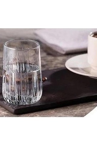 Nova Kahve Yanı Bardağı 6 Lı Şeffaf