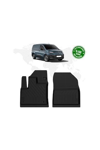 Citroen Berlingo Panelvan 4d Havuzlu Paspas Ön İki Parça 2024 Model Ve Sonrası