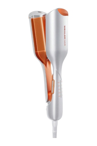 Sheglam 25 Mm Bukle Maşası Plaj Dalgaları, 5 Isı Ayarı, Çift Voltaj Gri