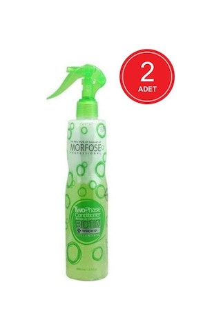 Morfose Biotin İçerikli Çift Fazlı Fön Suyu 2 x 400 ML