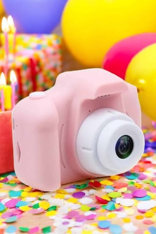 Çocuk Kamerası Dijital 1080p Hd Kaliteli Mini Fotoğraf Makinesi Profesyonel Standart
