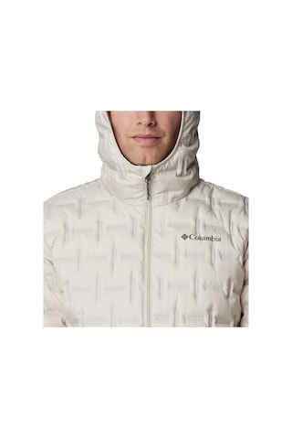 Columbia Delta Ridge Down Hooded Erkek Kaz Tüyü Mont Wo6610 Kırmızı