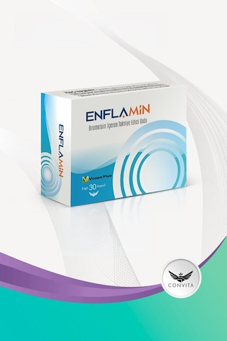 Enflamin Bromelain 30 Vegan Kapsül