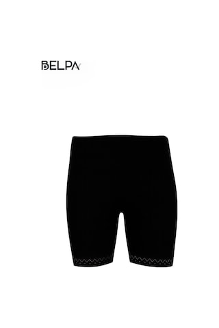 Belpa Ceylanoğlu Ribana Paçalı 6'lı %100 Pamuk Siyah