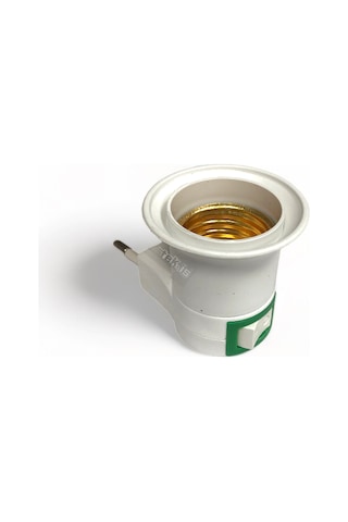 Tek-iş Duy Fiş E-27 Aç Kapa Anahtarlı Gece Lambası Fiş Priz Duy E27 Pst