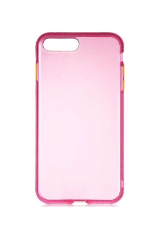 Apple Uyumlu iPhone 7 Plus Kılıf Zore Bistro Kapak Pembe