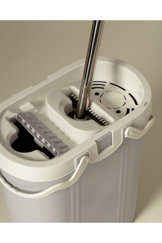 Madame Coco Verly 3 Bölmeli Tablet Mop Seti Gri