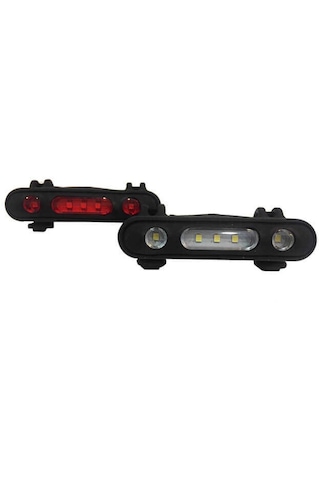 Zozo 7013 Usb Bağlantılı Ön Arka Far Siyah