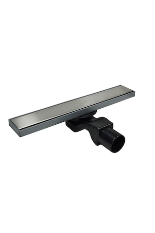 Purvex Home Paslanmaz Duş Kanalı 50 Çıkışlı 33 Cm Krom Banyo Duş Gideri Plast