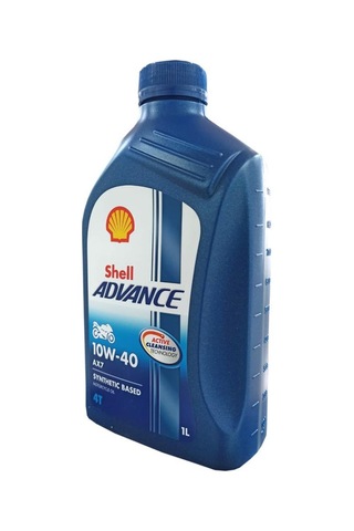 Shell Advance Ax7 4t 10W-40 1 L - 4 Zamanlı Motosiklet Motor Yağ